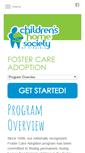 Mobile Screenshot of adoption.chsva.org